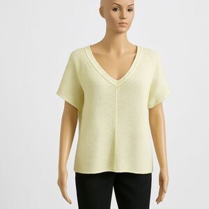 Free People Knit Sweater Size M Summer Romance Relaxed Fit